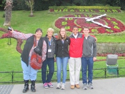 US Youth Ambassadors Program with Argentina Chile 2014